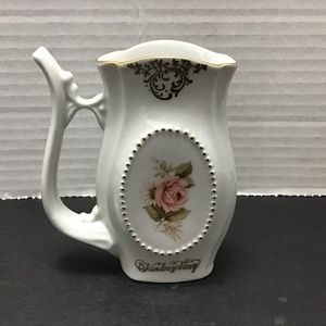 Vintage Cup Aich Czech Sipper Cup Karlovy Vary Vintage, Flower, Porcelain